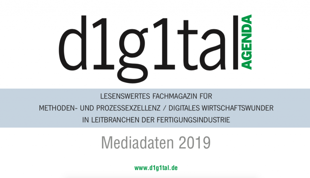 d1g1tal AGENDA hat sich zum Ziel gesetzt die Kultur des (digitalen) Entrepreneurships in Deutschland zu unterstützen und so Innovationen zu fördern. Dazu gibt es neben der Website eine quartalsweise erscheinende Publikation, Bildungsangebote, Studien und den European Innovation Execution Award.