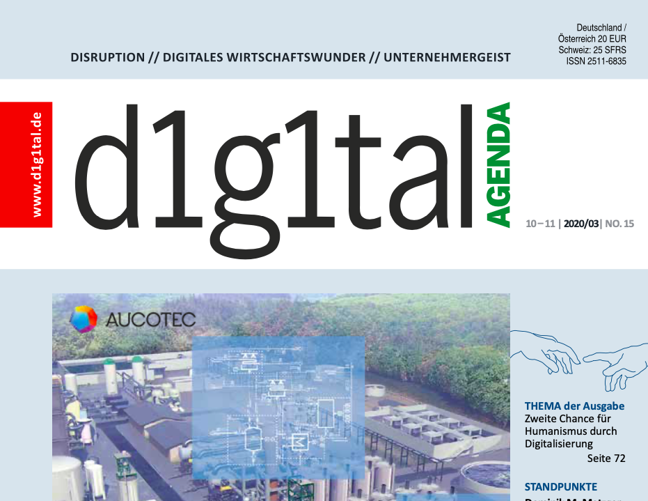 Die neues Ausgabe 03/2020 der d1g1tal AGENDA geht wieder dem Wesen der Digitalisierung auf den Grund und hebt dafür kurzzeitig ab. Das hilft dabei den Überblick zu behalten und sich so auf das Wesentliche zu fokussieren.